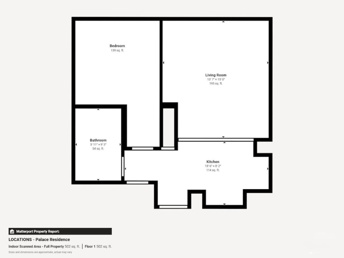 Palace Residences - Light One Bedroom *